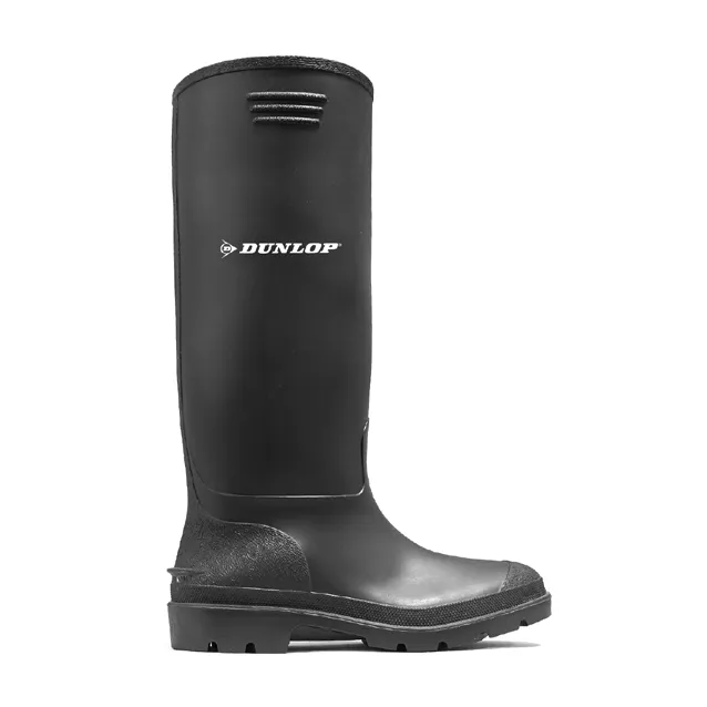 GALOCHA DUNLOP PVC PRETO