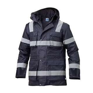 Parka Imp Fitas Refletoras Mangas Destacaveis