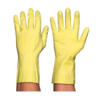 Luva Fibra Algodao Revestimento Latex 30 Cm